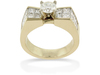 2.28 Carat Princess Diamond Engagement Ring