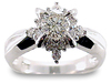 0.85 Carat Round Cut Diamond Engagement Ring