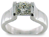 1.00 Carat Round Diamond Solitaire Engagement Ring