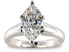 1.25 Carat Marquise Diamond Solitaire Engagement Ring
