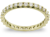 Round Pave Diamond Eternity Band