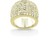 Pave Diamond Anniversary Ring