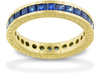 Princess Channel Sapphire Eternity Ring