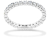 Round Prong Diamond Eternity Band