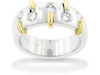 Round Bezel Diamond Anniversary Band