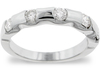 Round Channel Diamond Anniversary Band