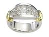 Princess Invisible Diamond Anniversary Ring