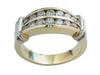 Round Channel Diamond Anniversary Ring
