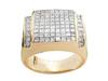 Princess Invisible Channel Diamond Anniversary Ring