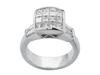 Princess Invisible Baguette Diamond Anniversary Ring