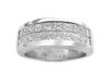 Princess Invisible Diamond Anniversary Ring