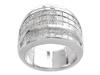Princess Invisible Diamond Anniversary Ring
