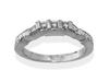 Round Channel Baguette Diamond Anniversary Ring