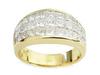Princess Invisible Diamond Anniversary Ring