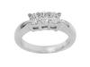 Oval Prong Diamond Anniversary Ring